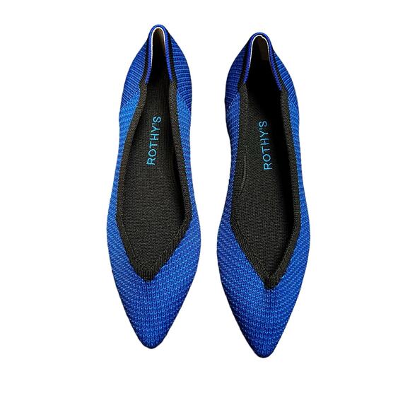 Rothy’s Limited Edition The Point in Lazuli Women’s Size 12 - Picture 3 of 8
